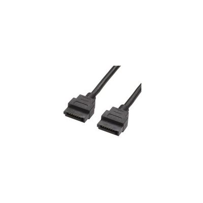 ainex シリアルATAラウンドケーブル 50cm SATR-3005BK 1個 68-0583-74（直送品）