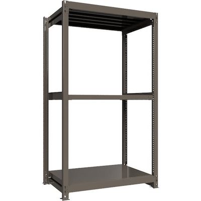 ICHIMAI 重量ボルトレスラック 段荷重1000Kg H2100×W1200×D750 天地3段 単体グレー TH1000-747T3（直送品）