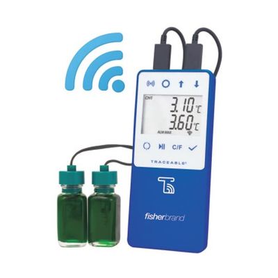 Fisherbrand(TM) TraceableLIVE(TM) WiFiデータログ温度計 2ボトルプローブ 15-079-615 1個（直送品）
