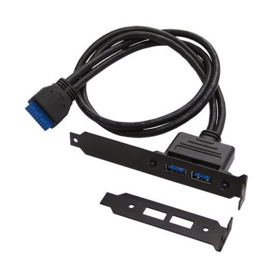 アイネックス USB3.0リアスロット 2ポート RS-003D 1個 67-9266-48（直送品）