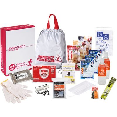 エピオス 1日分の滞在をサポートする災害対策19点セット MSB50 1個 67-7320-35（直送品）