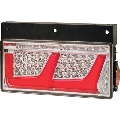 小糸 左 レッドVer シーケンシャルターン トラック用オールLEDリアコンビネーションランプ 2連タイプ LEDRCL-24L2S 1台（直送品）