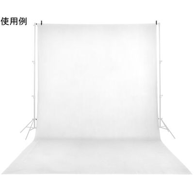 サンテック 背景布 L ホワイト S813 1個 65-5714-07（直送品）