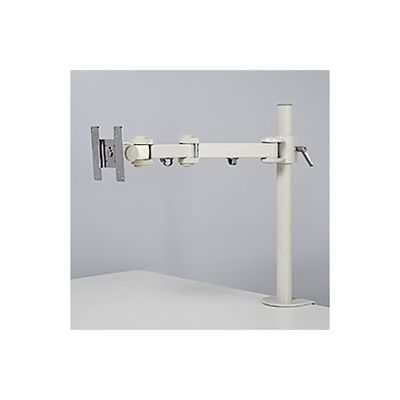 プランニングDO 4軸式くねくねモニターアーム(ホワイト) MARMGUS1920W 1個 61-4702-09（直送品）