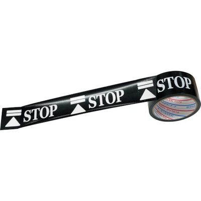 ダイヤテックス パイオラン 表示テープ STOP H06ST 1巻 244-0909（直送品）