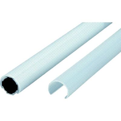 SUS 【数量10以上】フレームバンパー(ホワイト) L=2000 GFA-804G-10 1個 257-0007（直送品）