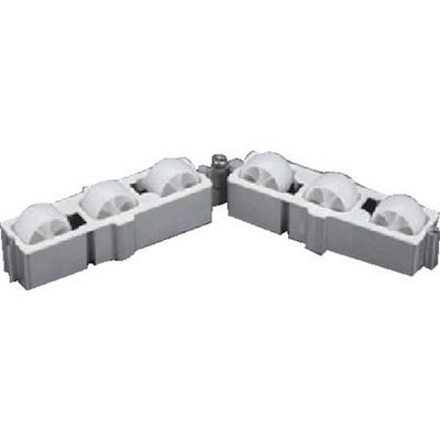 SUS 【数量20以上】カーブコロコントリプル GFC-073-20 1個 257-1649（直送品）