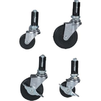 SUS 【数量10以上】φ50フレームキャスターブレーキ GFN-514-10 1個 256-8426（直送品）