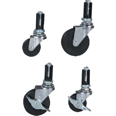 SUS 【数量10以上】φ50フレームキャスター GFN-515-10 1個 257-1552（直送品）