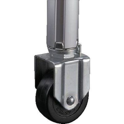 SUS 【数量10以上】φ50 N フレームキャスター 固定 エラストマー GFN-664-10 1個 257-1588（直送品）