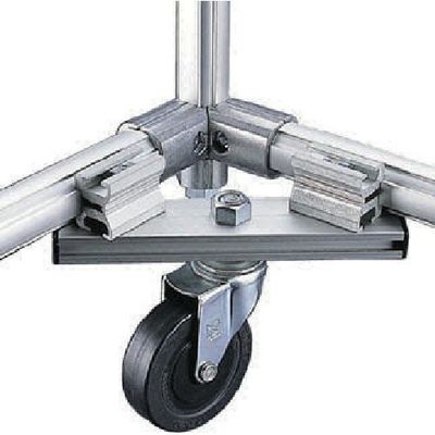 SUS 【数量20以上】アジャスタキャスターコネクタA GFN-C08-20 1個 257-0033（直送品）