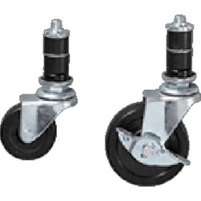 SUS 【数量10以上】フレームキャスターNφ50ナイロンB (ゴム) GFN-563-10 1個 257-8692（直送品）