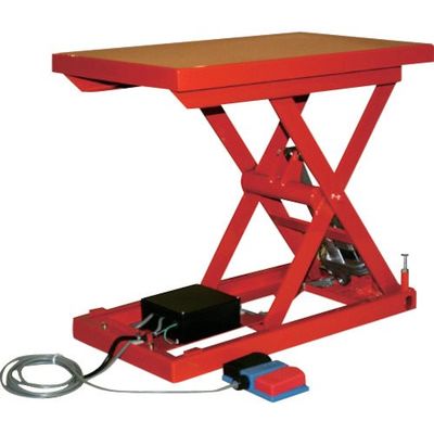 トラスコ中山 TRUSCO テーブルリフト250kg 電動Bねじ式 DC48V 800×900 HDL-L2589V-D4 1台（直送品）