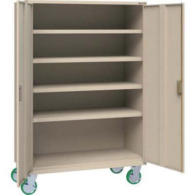 トラスコ中山 TRUSCO スーパーヘビーキャビネット 1200X600 キャスター付 SHC-605MC 1台 585-6940（直送品）