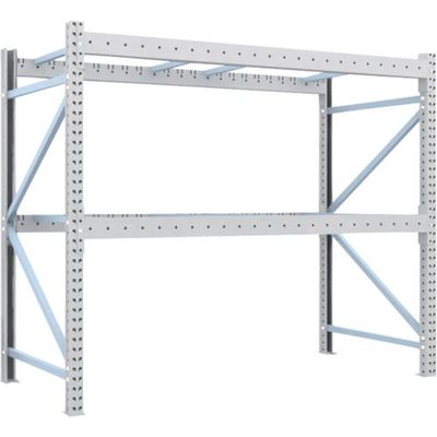 トラスコ中山 TRUSCO 重量パレットラック3トン 2500X1000XH2000 2段 単体 3D-20B25-10-2 1台（直送品）