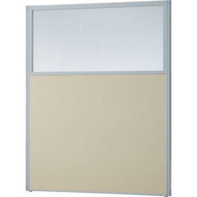 トラスコ中山 TRUSCO ローパーティション 上部半透明 W1200XH1465 ベージュ TLP-1512U-BE 1枚（直送品）