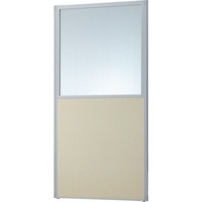 トラスコ中山 TRUSCO ローパーティション 上部半透明 W900XH1765 ベージュ TLP-1809U-BE 1枚 258-0067（直送品）