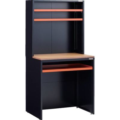 トラスコ中山 TRUSCO TWB型オープン台 上棚付 900X650XH920 黒 TWB-900-UT2 1台 256-2360（直送品）