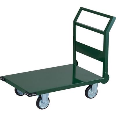 トラスコ中山 TRUSCO 鋼鉄製運搬車 ハンドル側自在車輪 900X600 φ150プレス車 SH-2C 1台 256-5613（直送品）