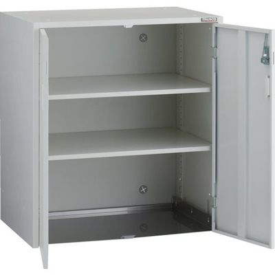 トラスコ中山 TRUSCO FS型工場用保管庫 両開き 下置き用 W900XD600XH1000mm アジャスター付 FSH-10B 1台（直送品）