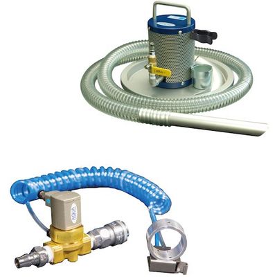 アクアシステム エア式バキュームクリーナー 掃除機 サイレンサー付 手元スイッチ仕様 APPQO600SーAH 1台 535-7970（直送品）