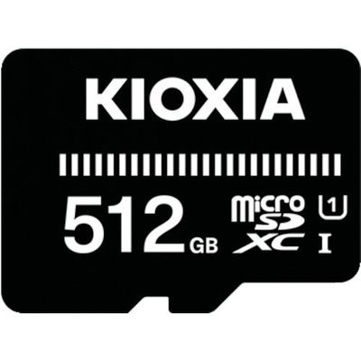キオクシア KIOXIA microSD EXCERIAシリーズ KMUBーA512G 1521548KMUB-A512G 1個（直送品）
