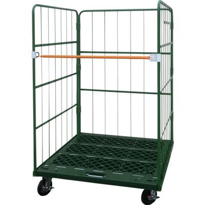 ヤマト・インダストリー ヤマト L型ロールコンビテナー (ジョイント鉄製) LRCシリーズ LRC90-PG 1台 595-9439（直送品）