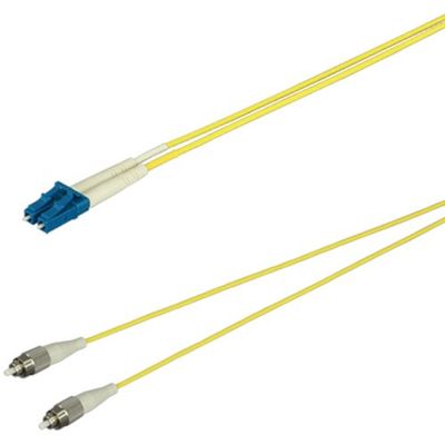 Diatrend シングルモード光ファイバーケーブル(LCーFC)2芯<盤内用>2m DFC-SMDLCFC-CP21(2M) 1本（直送品）