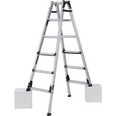 上部操作式伸縮脚付はしご兼用脚立 GAUDI STANDARD(ガウディ スタンダード)180CM 最大使用質量100KG GUS180J（直送品）