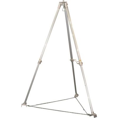 江崎機械工業 江崎 アルミ合金製三脚KS型(伸縮タイプ) 定格荷重2000kg KS25-2000 1台 315-0394（直送品）