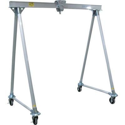 江崎機械工業 江崎 アルミ合金製門型クレーンML型(低揚程タイプ) 定格荷重300kg ML20-S30-LH-300 1台（直送品）