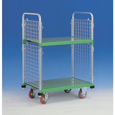 神戸車輌製作所 カンベ 網付き台車 メッシュパックロール 656B 1台 337-7290（直送品）