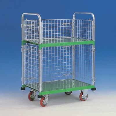 神戸車輌製作所 カンベ 網付き台車 メッシュパックロール 659B 1台 337-7315（直送品）