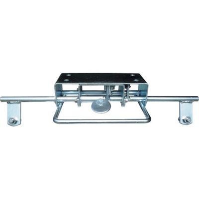 神戸車輌製作所 カンベ 鋼板製片袖四輪運搬車(ハンドル折り畳み式)オプションブレーキ 4CFB 1台 337-8816（直送品）