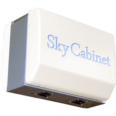 日平機器 日平 2連スカイキャビネット(樹脂カバー) HRC-2 1台 386-8689（直送品）