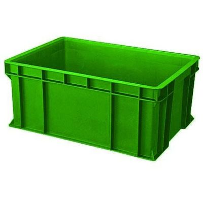 積水テクノ成型 積水 【受注生産品】TS型コンテナ TSー48 緑 TS-48-BETTYUU GN 1セット(500個) 534-9993（直送品）