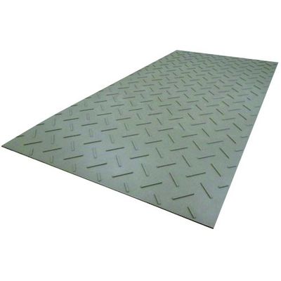 ウッドプラスチック 農業用敷板 Diban 片面凸 カラー:茶系 厚型 1219mm×2438mm DIB13-48 1枚（直送品）