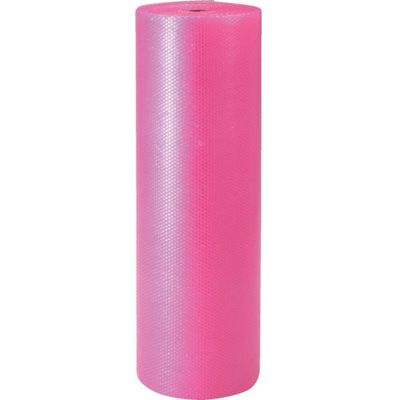 ミナ 気泡緩衝材 エアーキャップ ロール品 ♯C80EP 4mm×1200mm×42m 帯電防止品 ピンク ACC80EPX1200X42M（直送品）