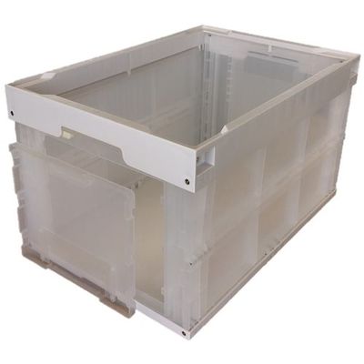 松本産業 オリコン 1面窓 50L ホワイト/クリア CW50IVC 1セット(2個) 570-3278（直送品）