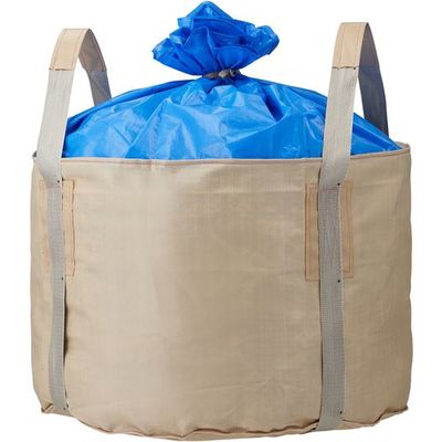 吉野 コンテナバッグ 日本製コンテナバッグ丸型 500kgタイプ YS-CB-J500A 1セット(10個) 678-4669（直送品）