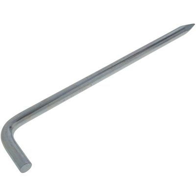 八幡ねじ YAHATA 打込みLカン 9mmX350mm 4979874270023 1セット(10本) 683-1376（直送品）