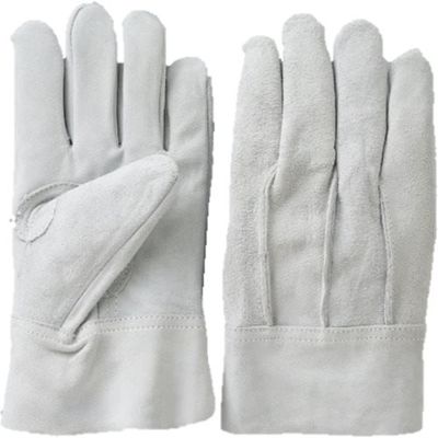 柏田製作所 柏田 牛床革背縫い作業手袋 L 506-EX 1セット(10双) 689-4185（直送品）