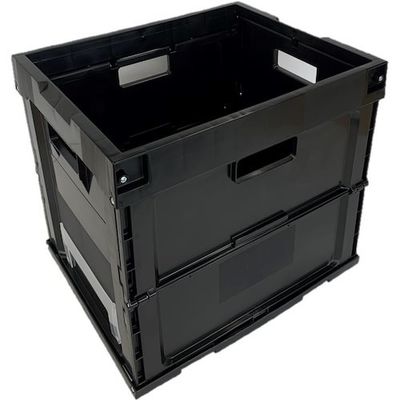 松本産業 オリコン 32L ブラック 32BL 1セット(2個) 568-7788（直送品）