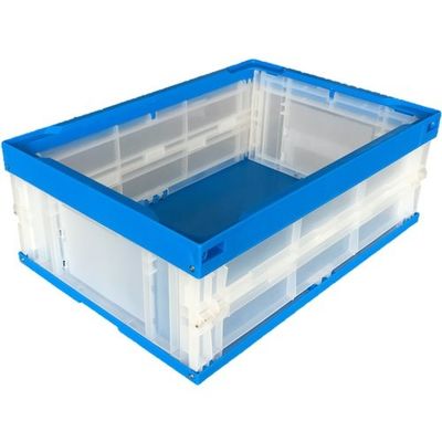 松本産業 オリコン 30L ブルー/クリア 30BC 1セット(2個) 570-3292（直送品）