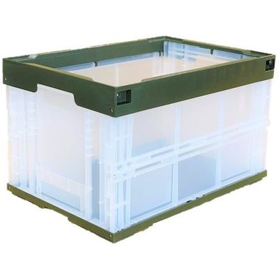 松本産業 オリコン 50L カーキ/クリア 50GC 1セット(2個) 570-3277（直送品）