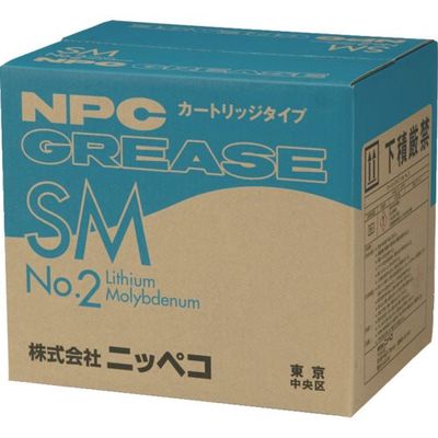 ニッペコ NIPPECO モリブデングリース カートリッジSM 420ML 18154080SM 1セット(20本) 682-6634（直送品）