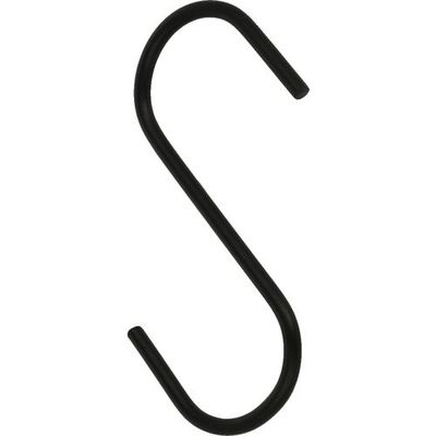 八幡ねじ YAHATA カラーSカン サテンブラック 100 4944825551643 1セット(3個) 682-2009（直送品）