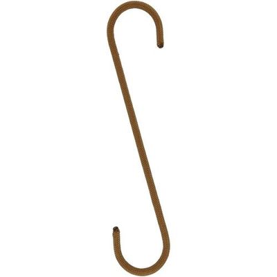 八幡ねじ YAHATA Sフック 200 コヨーテブラウン 4979874195319 1セット(4個) 683-1369（直送品）