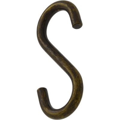 YAHATA SELECTS 補助金具 Sフックゴールドブロンズ S44 4979874069474 1セット(10個:2個×5パック)（直送品）