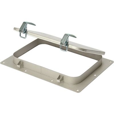 椿本チエイン TSUBACO つばきワンタッチ窓 耐食シリーズ フランジ付き350X500 CMD-Q3-F 1個 579-2418（直送品）